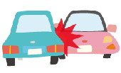 自動車の接触イメージイラスト